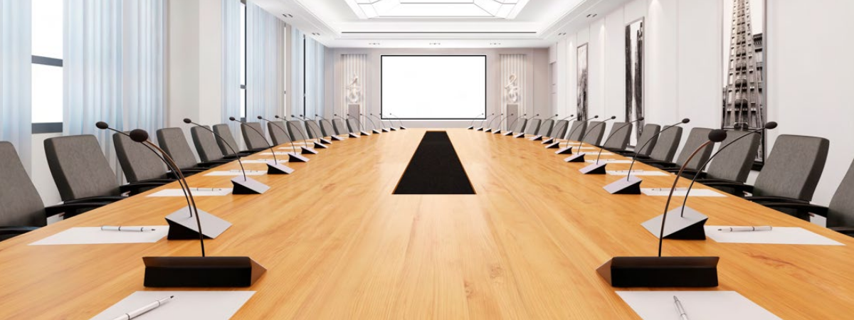 Esempio sala corporate-board room