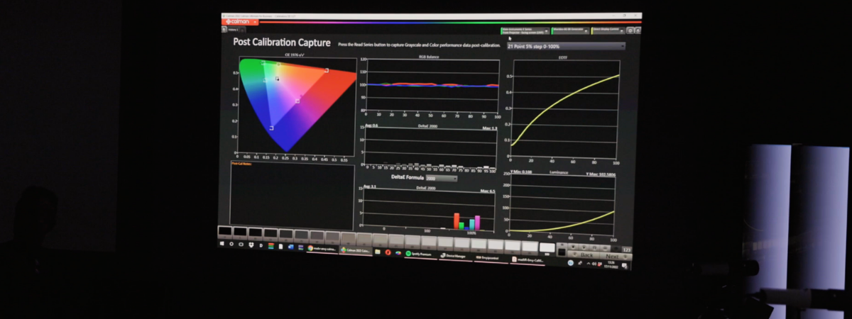 La calibrazione video